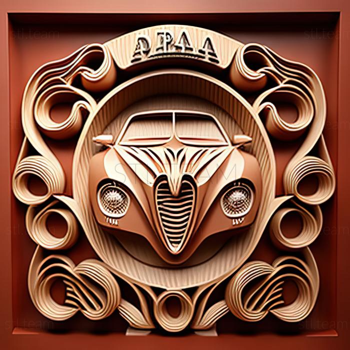 3D model Alfa Romeo Arna (STL)